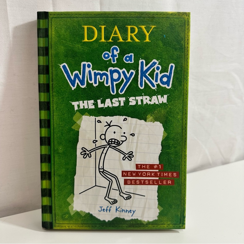 Diary of a Wimpy Kid The Last Straw by Jeff Kinney Bestselling Series Book 3